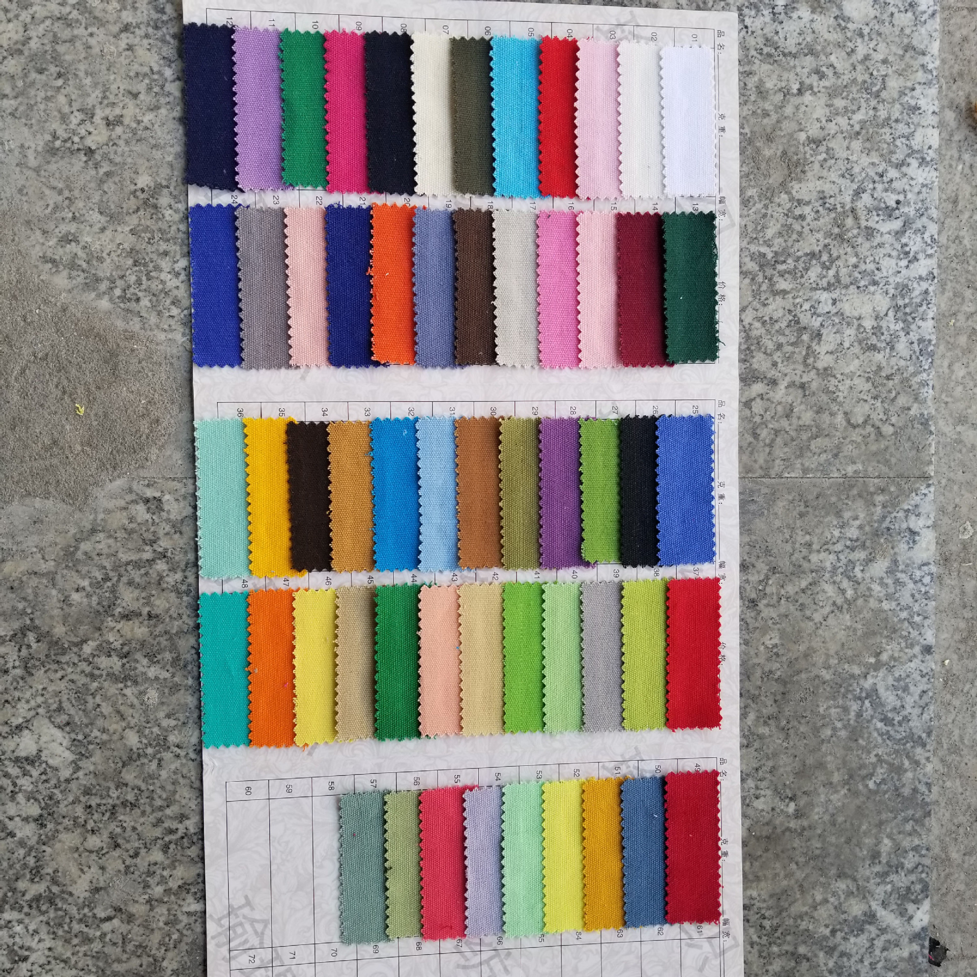 全棉帆布 加厚12安帆布染色棉布现货批 2*2 箱包鞋帽抱枕靠垫面料-阿