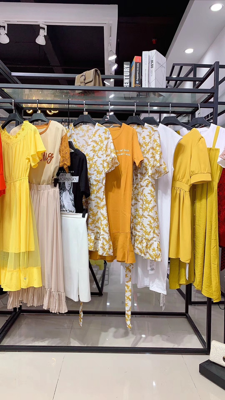 茵曼2020品牌折扣尾货女装夏专柜正品清仓特价实体店直播一手货源