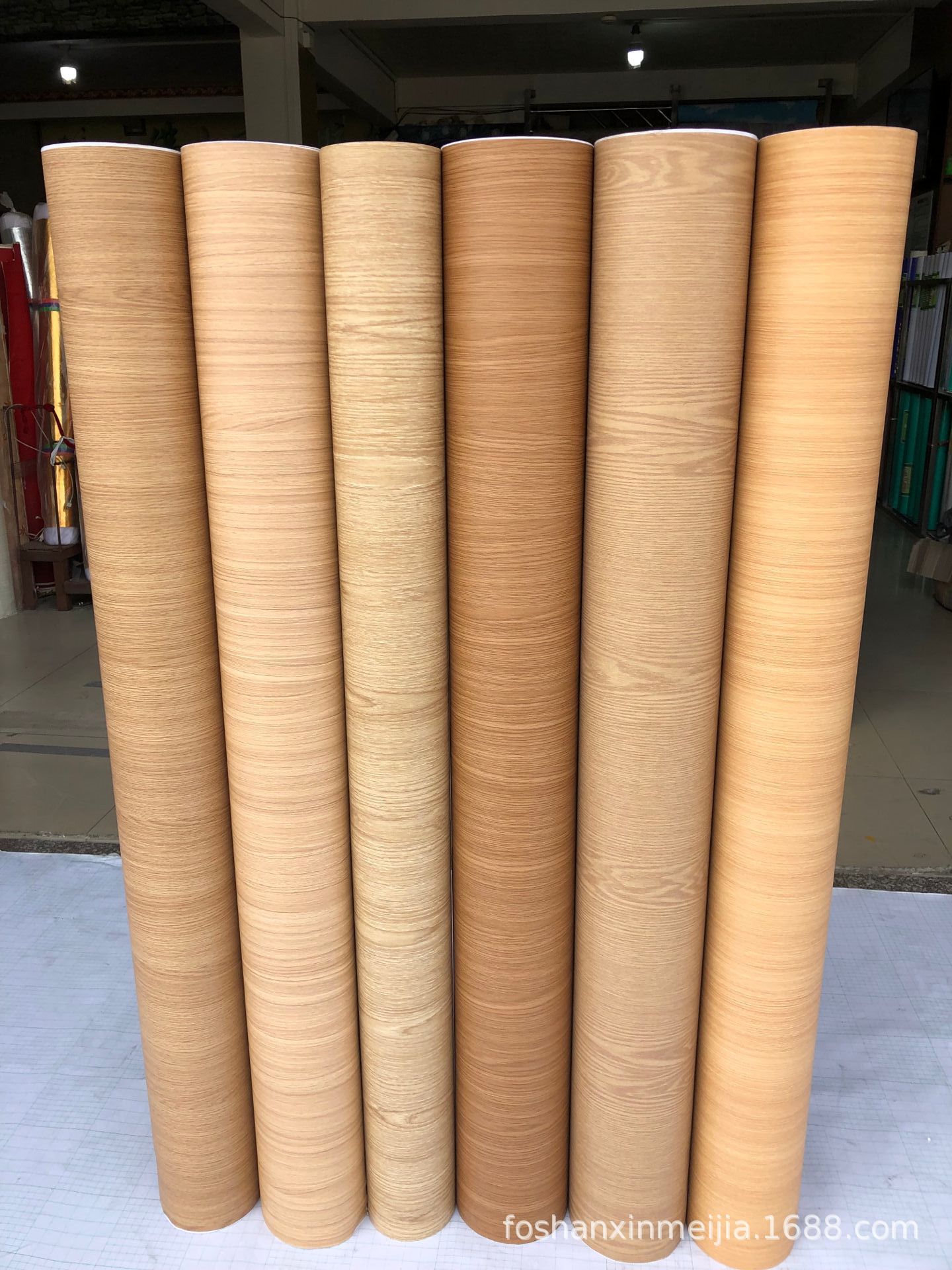 0成交519卷厂家批发 pvc不干胶波音软片 单色自粘墙纸 广告纸 家具