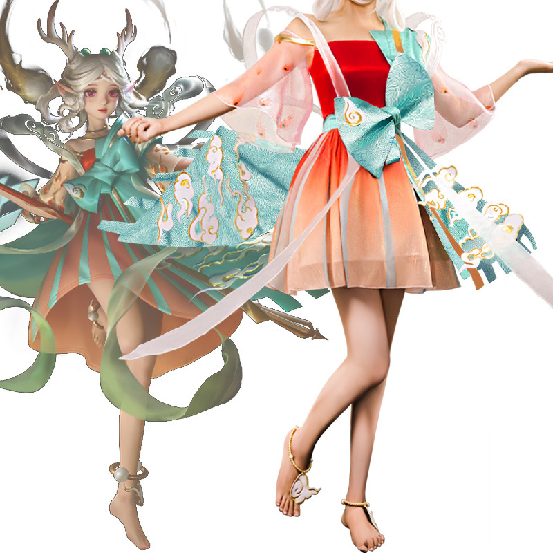 漫之馨王者农药瑶遇见神鹿cos服可爱古风游戏套装cosply服装女
