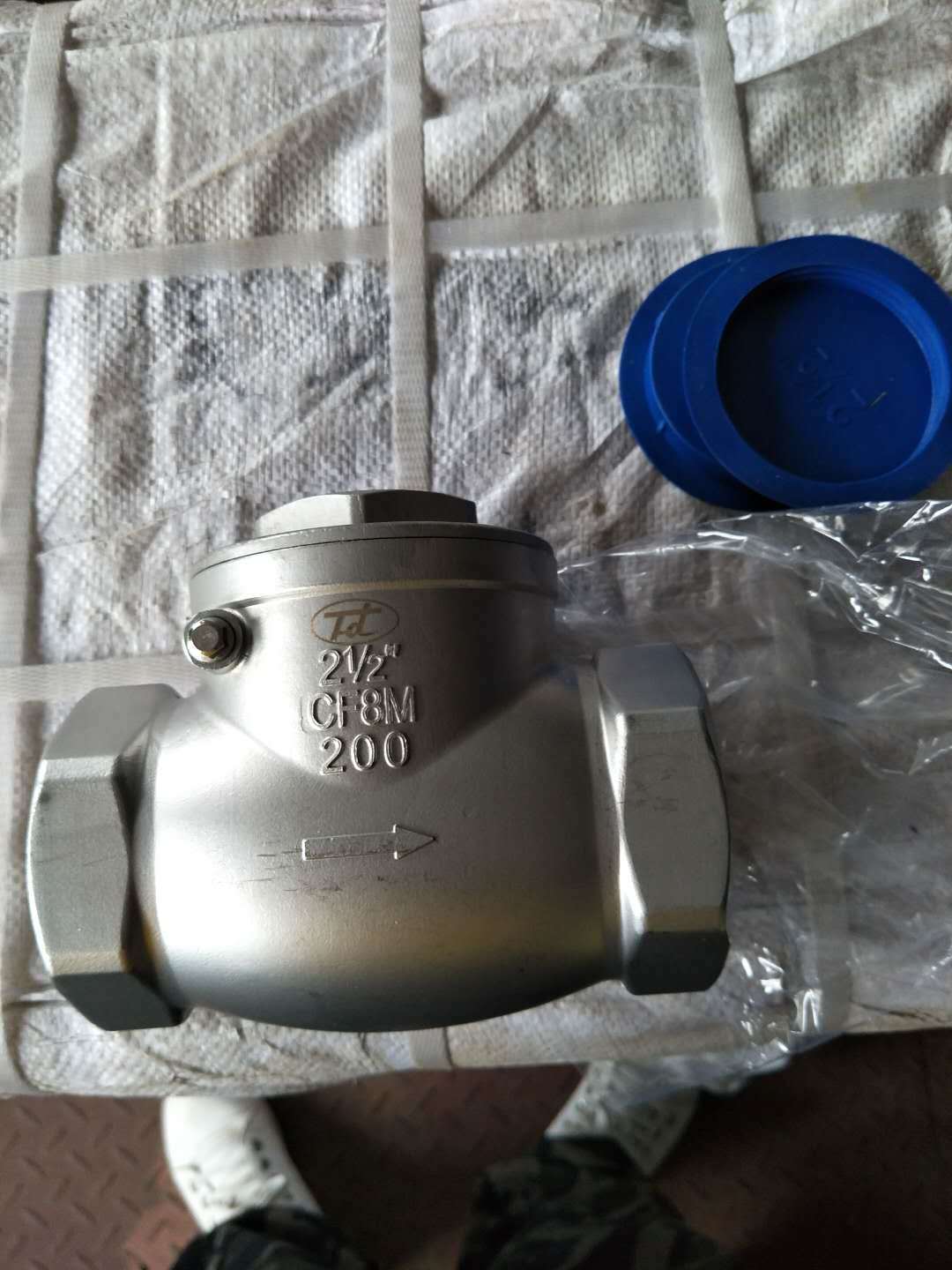 散装水泥罐车配件dn65不锈钢止回阀