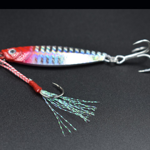 Fengjiu Iron Plate Lure Bait Hot Sale Sea Fishing Shore Cast Fish Lead Topmouth Culter Fresh Water Tossing Lure Bare Clip Lure Iron Plate