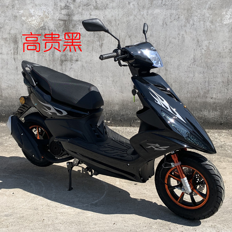 国三鬼火125c女装燃油踏板摩托车整车发货货到能骑厂价直销