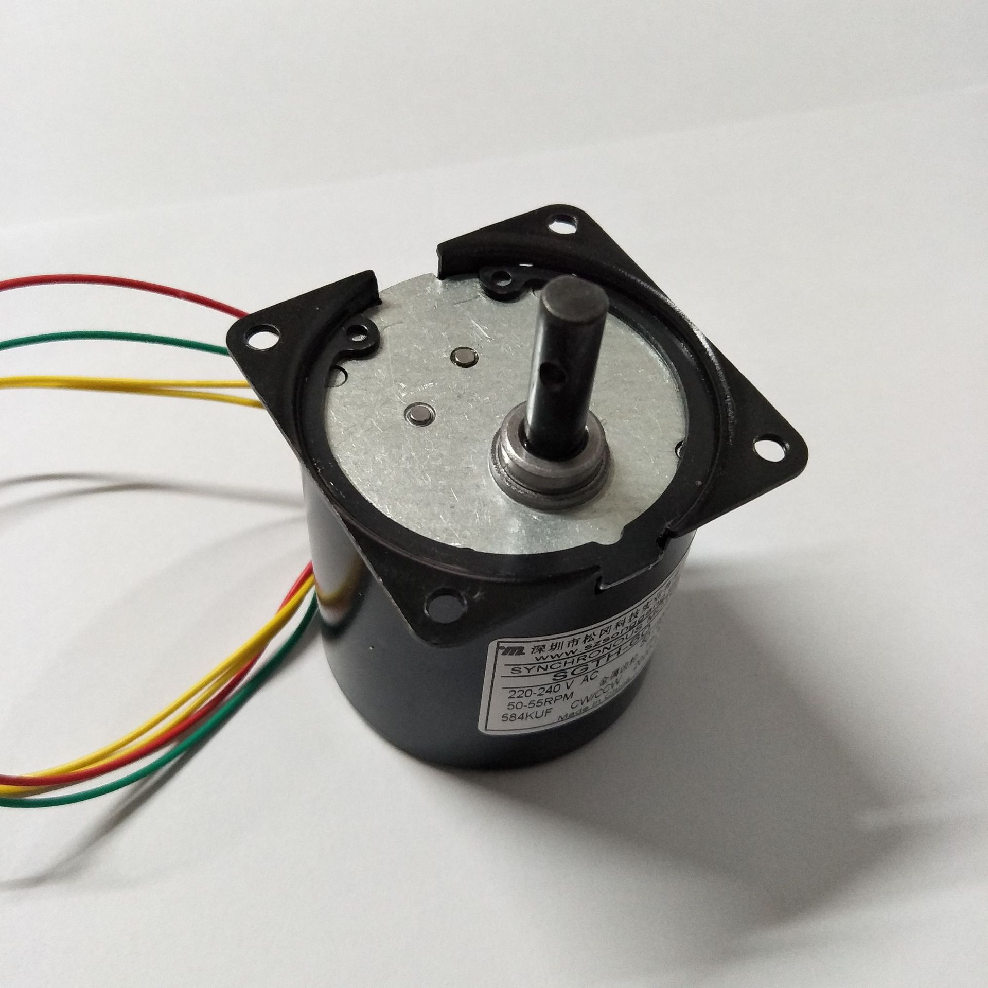 供应拉筋机专用永磁同步可逆电机(sgth-60)偏心轴