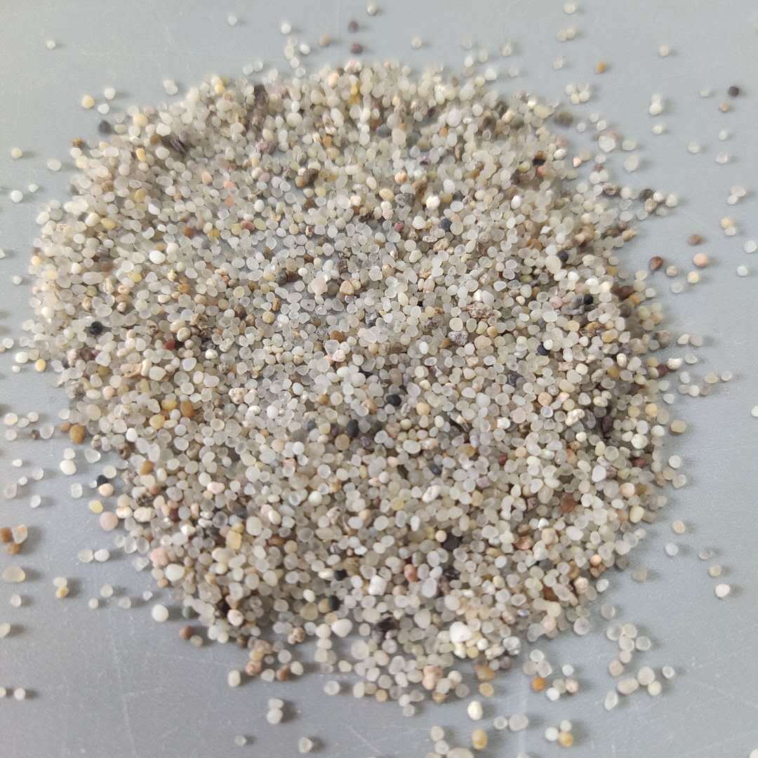 厂家供应圆粒砂 水洗无尘海沙 儿童娱乐砂 石油压裂钻井用圆粒沙