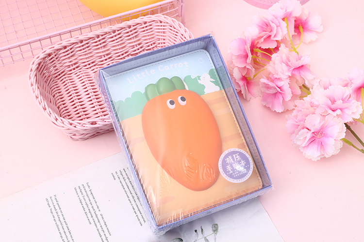 79996 响指文具批发 xz-302142小萝卜减压本 文具笔记本 记事本