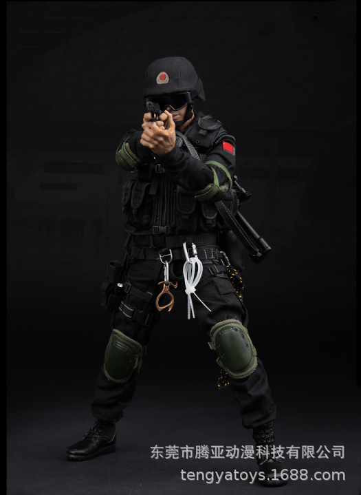 1:6 正义红狮系列 中国人民武装警察部队 反恐精英