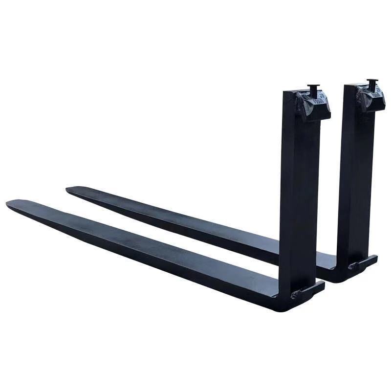 叉车货叉铲齿叉头叉齿挂钩式套筒串杆式丝杆油缸调距防爆折叠叉脚