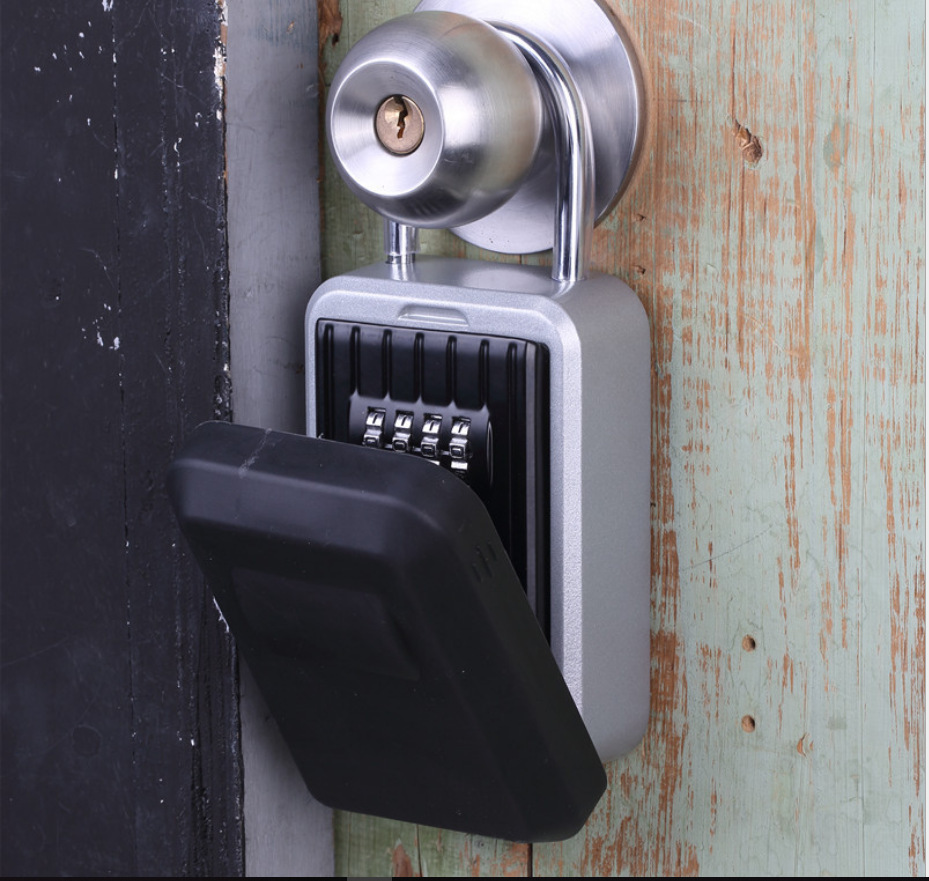 跨境货源装修密码钥匙盒工地密码盒装钥匙密码锁盒民宿门口锁匙箱