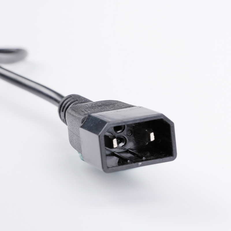 绿源充电线电动车充电电源线插头电瓶车电瓶充电器电源线输出线