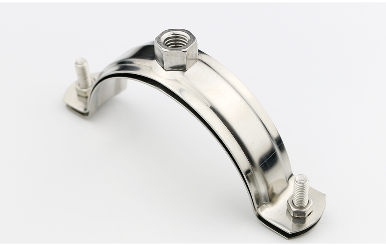 不锈钢ppr给水管夹20-200mm抱箍水管支架固定不锈钢管卡