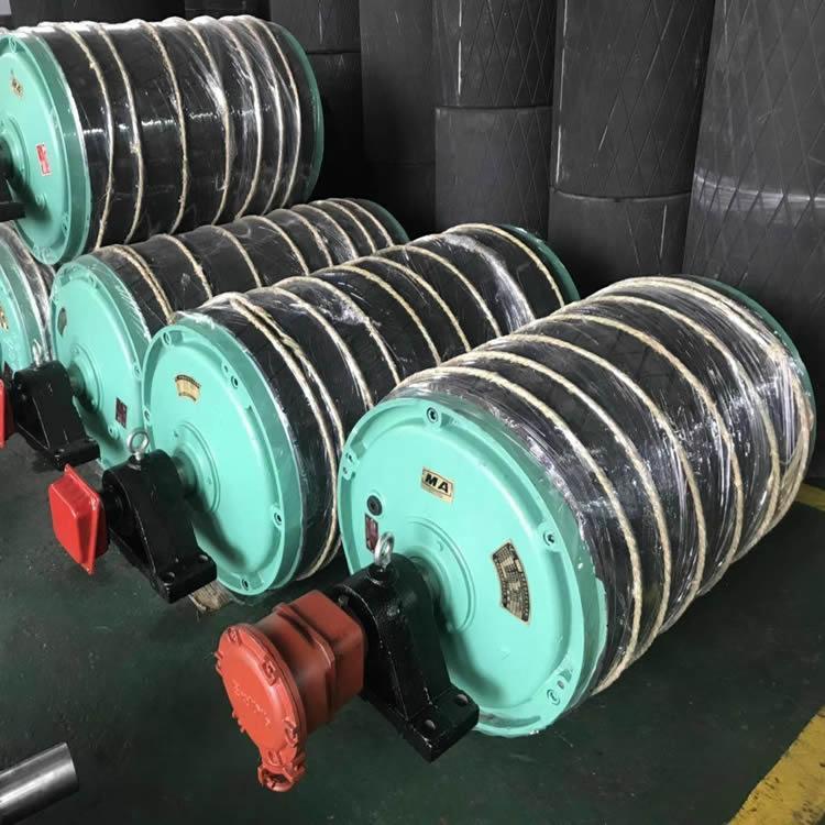 矿用油冷式电动滚筒 直径400带宽800外置油冷式电动滚筒