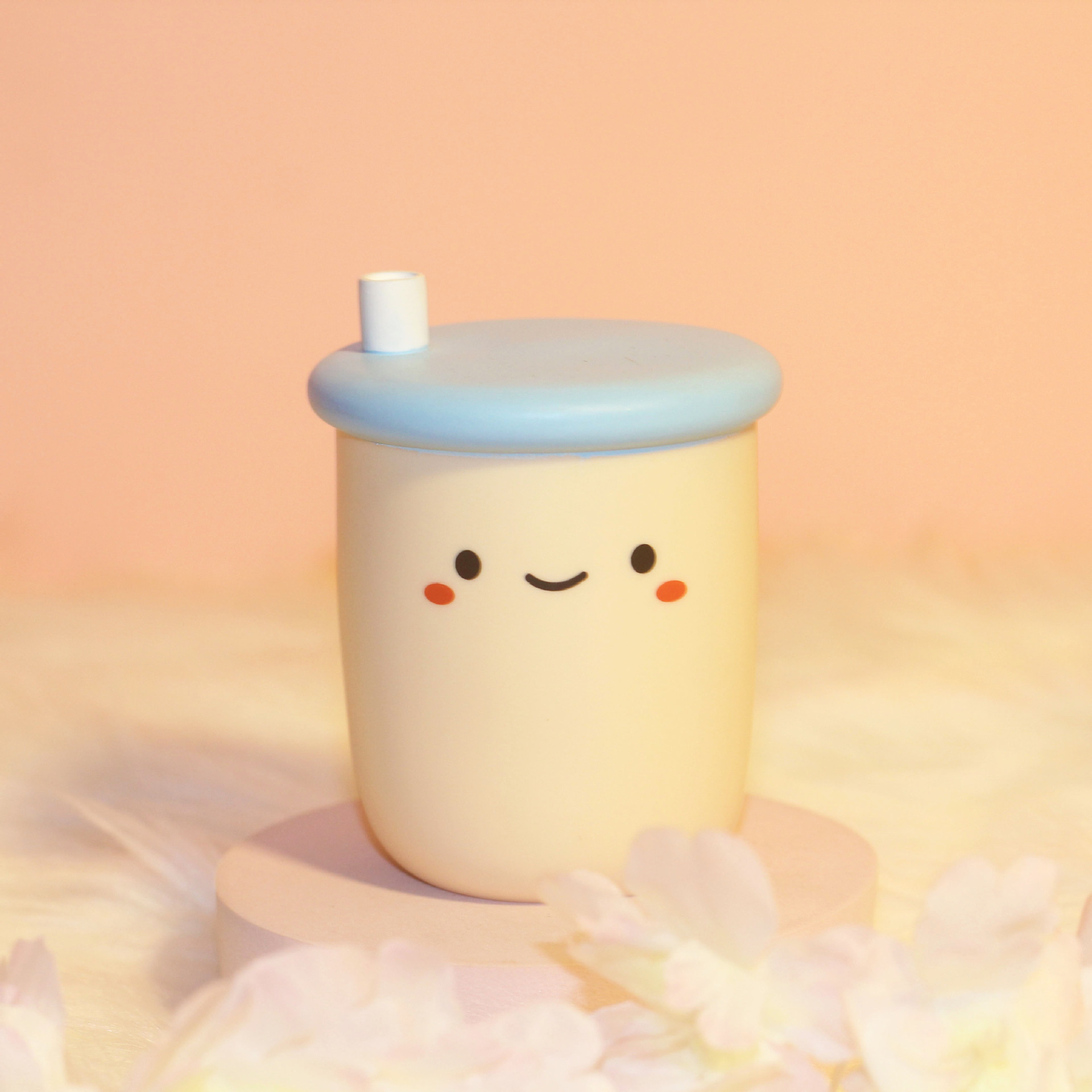 创意可爱奶茶小灯少女心生日礼物女生小夜灯卡通儿童卧室床头台灯