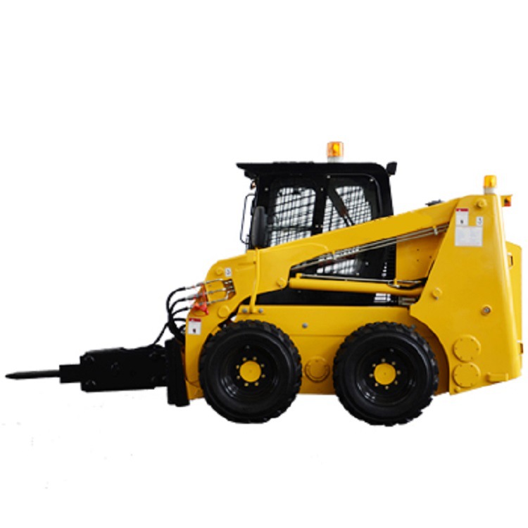 多功能工程车cs100滑移装载机装载式挖树机/松土器/压实器/破碎锤