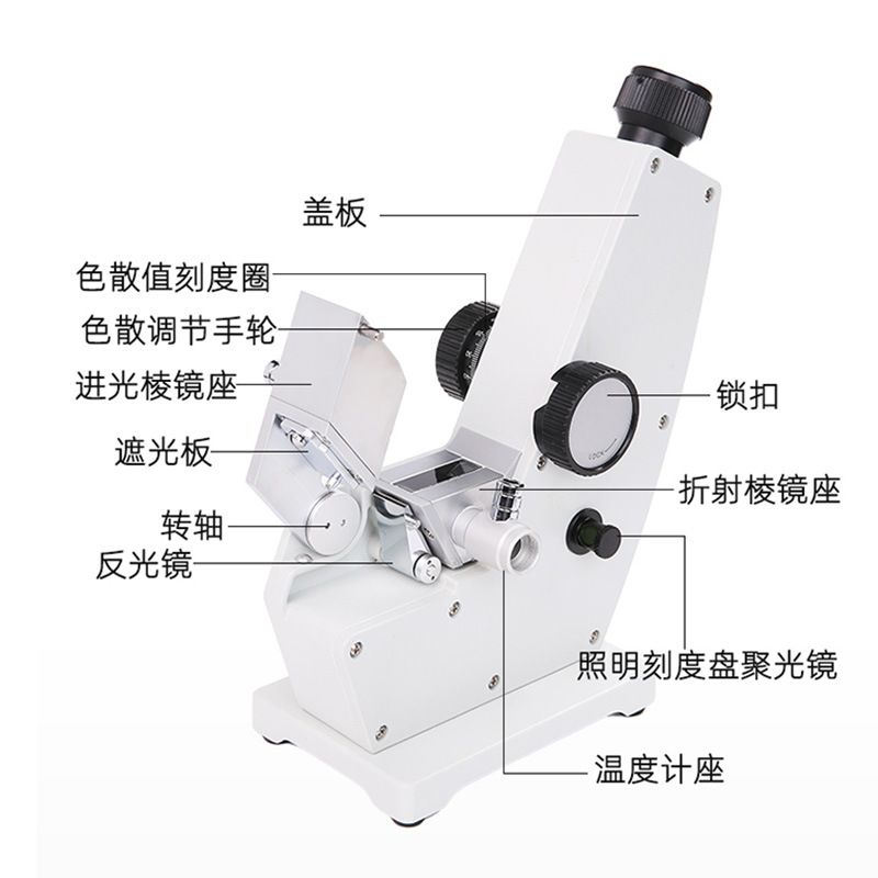 阿贝折射仪装置图图片