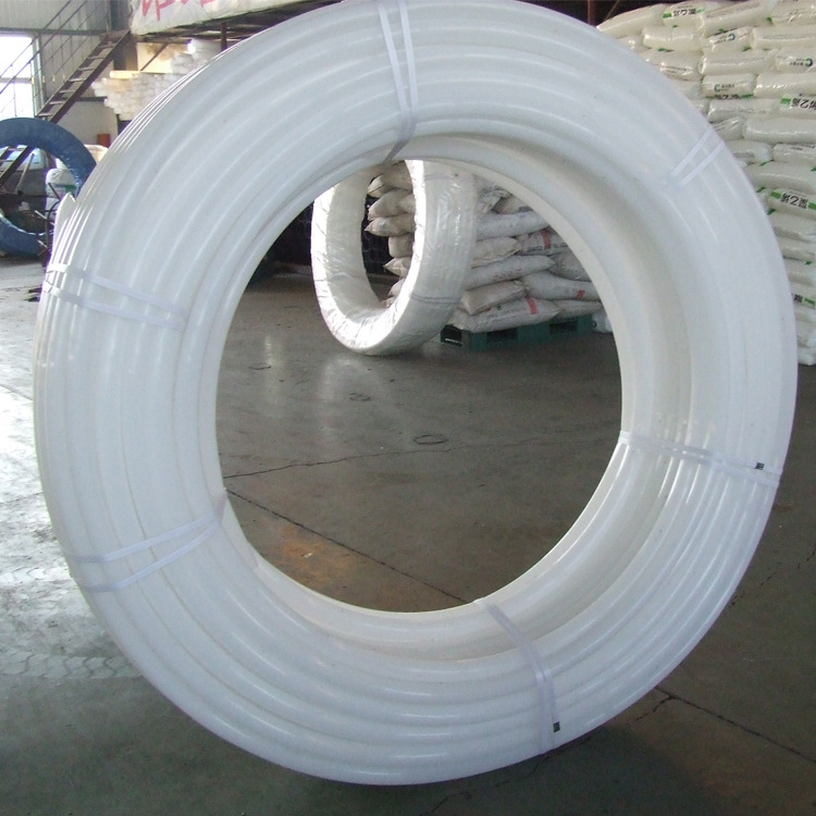 pe白色盘管 给水穿线灌溉聚乙烯硬白塑料管规格齐全厂家现货供应