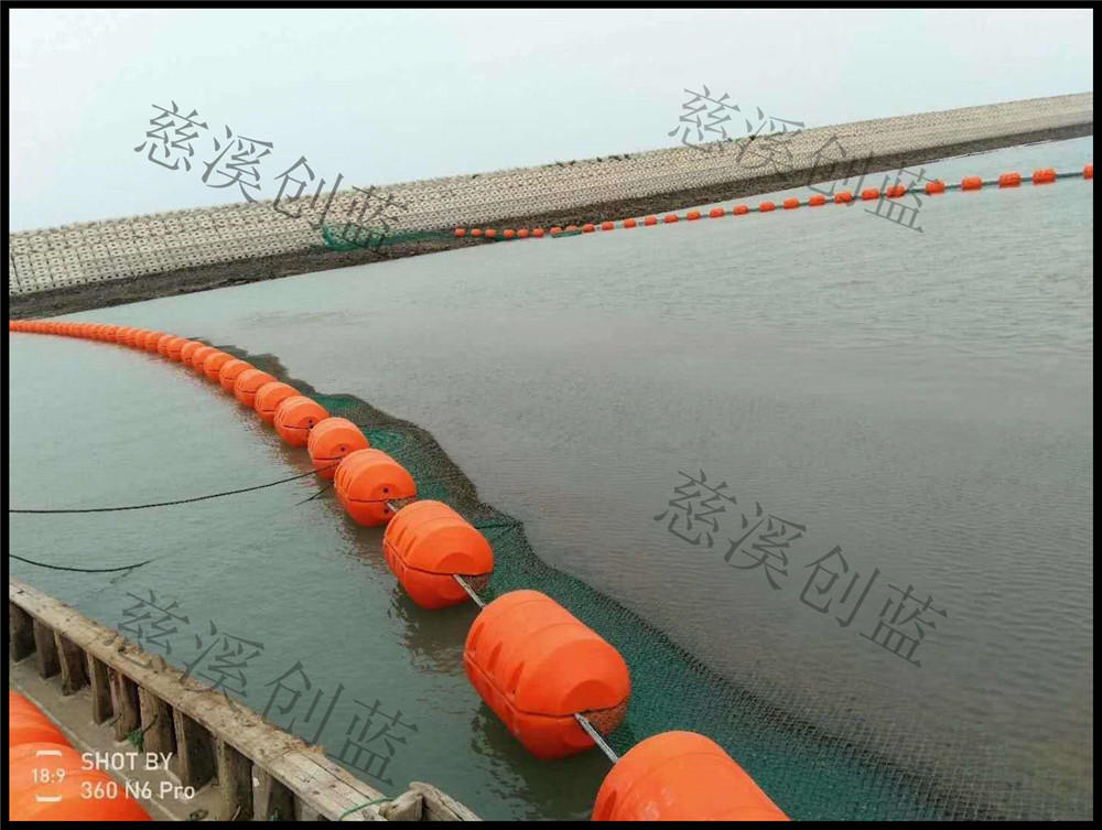 采购2022夏水上围栏警示浮球航道定位聚乙烯塑料浮子pe海洋浮漂批发