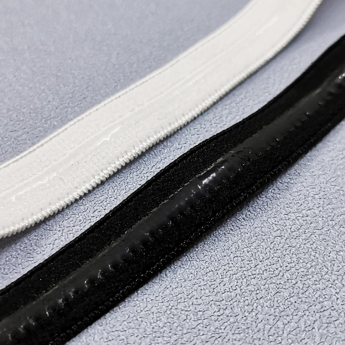 现货硅胶止滑弹力防滑肩带 弹力带可染色 滴胶防滑文胸服装织带