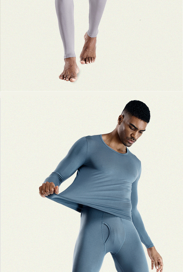 一件包邮断码清仓秋衣秋裤套装男士薄款青年保暖内衣高质量亏本出