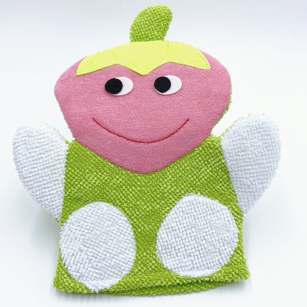 New Fruit Children Bath Gloves Cartoon Bath Gloves Bath Supplies Baby Bath Supplies