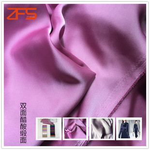 现货 三醋酸纤维黑白色织格子 春夏服装连衣裙衬衫全醋酸环保面料