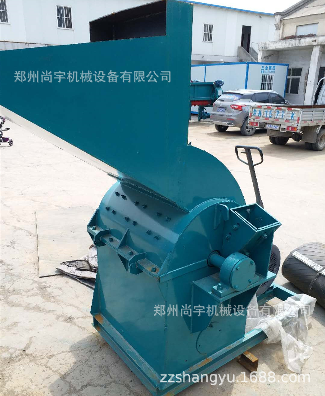 大产量竹片粉碎机竹子削片机