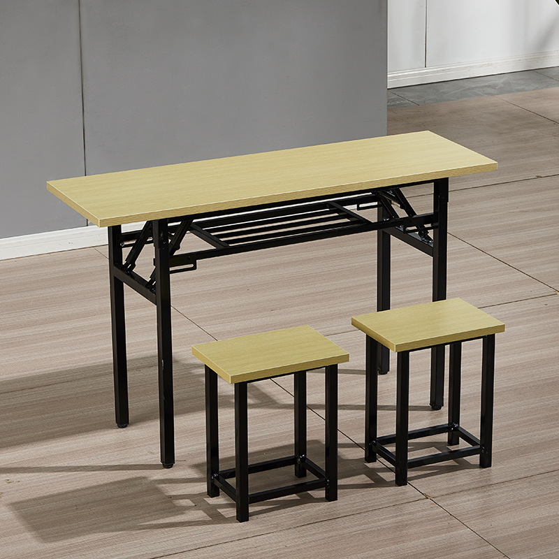 厂家批发中小学生课桌学校双人学习桌椅组合辅导补习班培训书桌