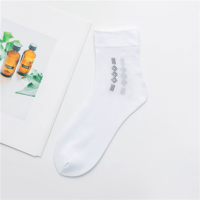 Men's Business Stockings Summer Sweat Absorbing Bending Plate with Heel Socks Short Stockings Stall Supply Wholesale