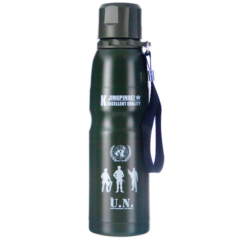 Factory Direct Sales Fashion 304 Stainless Steel Thermos Cup Carry Water Bottle out