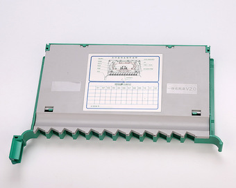 12芯一体化熔配盘 熔纤盘 fc口光纤熔接盘 odf抽屉式熔纤配线托盘