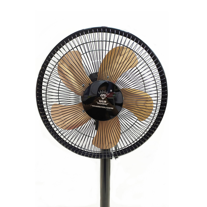 钻石牌12寸家用落地扇座地扇学生扇摇头静音电风扇