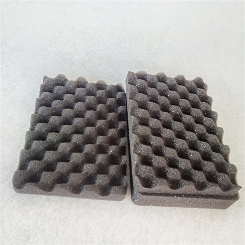 吸音泡棉隔音材料海绵垫 减震泡棉 波浪棉 吸音泡棉