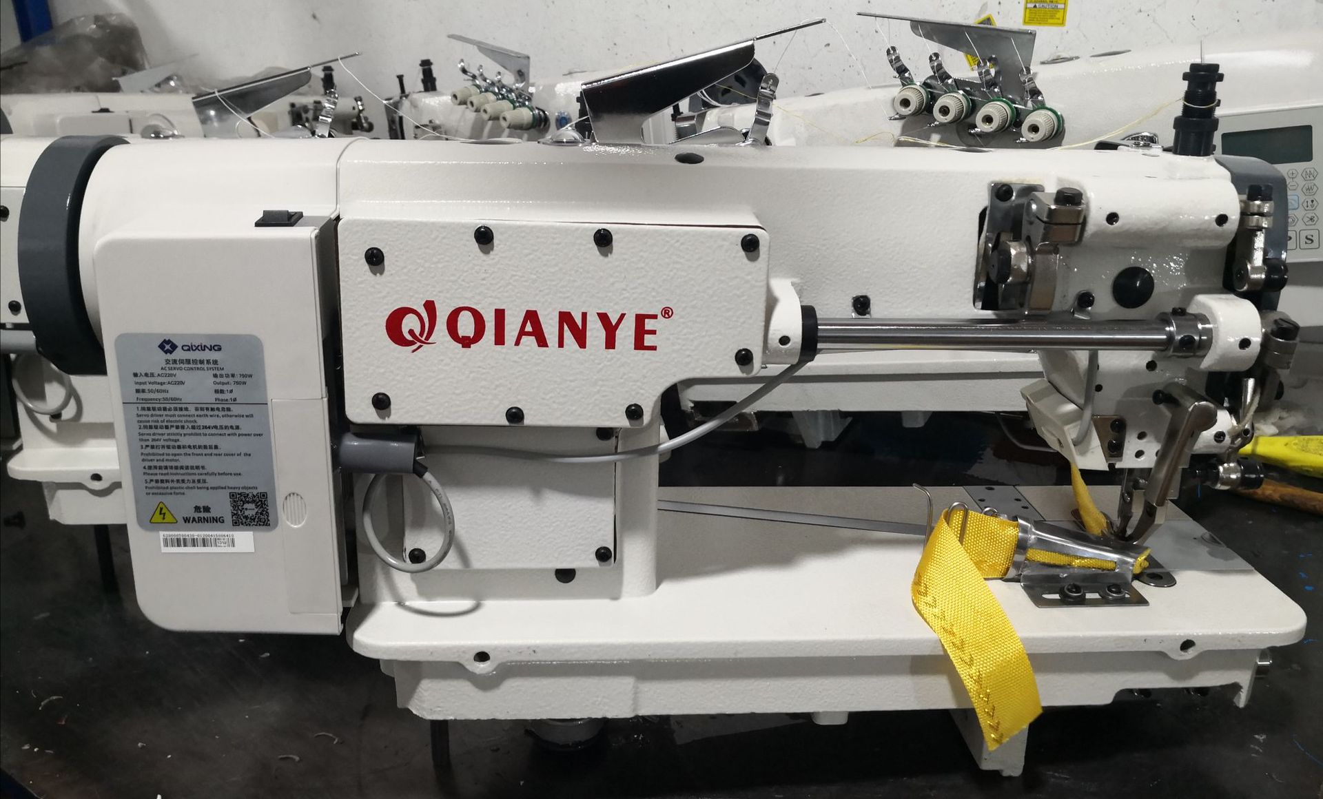 反向拷边机 反手链式同步车包缝机多针机绷缝机 正反向链式双针