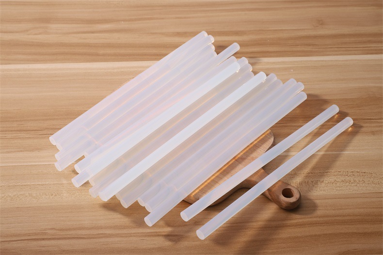 热熔胶棒 多款粘性可选高粘度透明白色环保型11mm胶条 胶枪热熔胶-阿