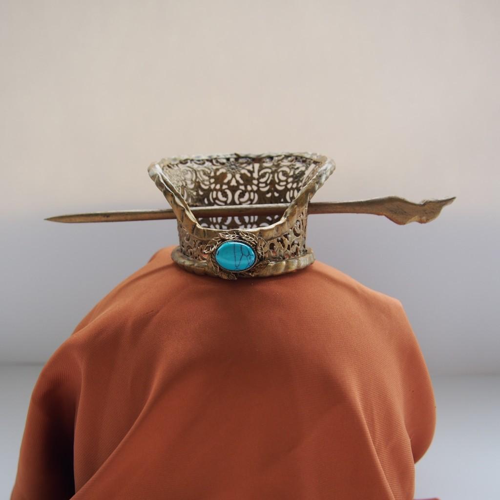 求购2022春发饰流苏古风自制汉服女士仙气可爱配饰花朵发冠新娘造型