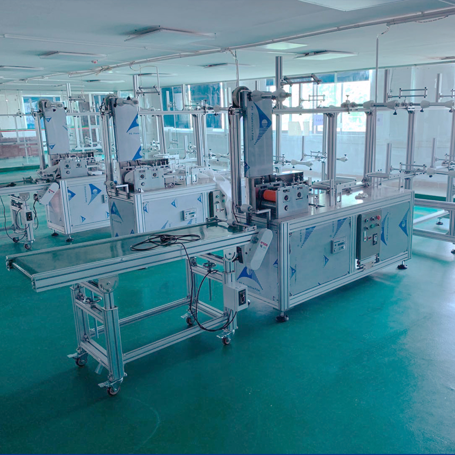 厂家出租口罩机械口罩打片机 全自动口罩机 n95口罩机 kn95口罩机