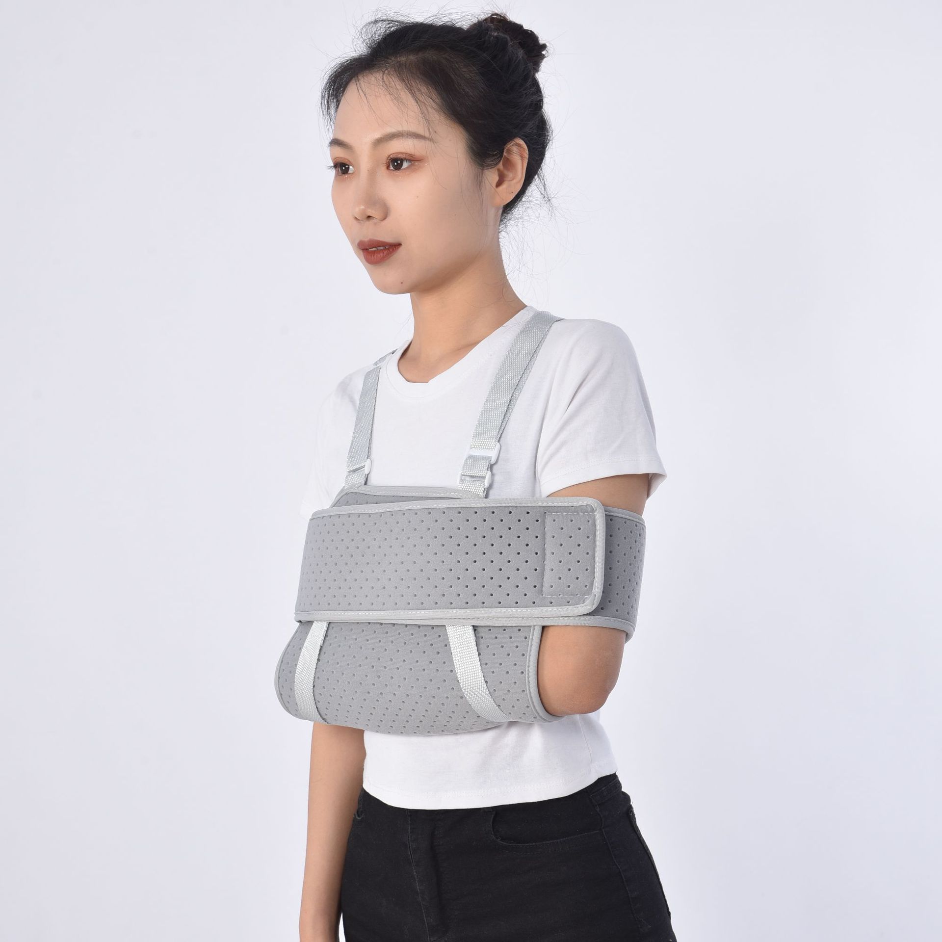环抱式前臂吊带 手臂手腕骨折固定带肩关节脱臼脱位固定护具护托