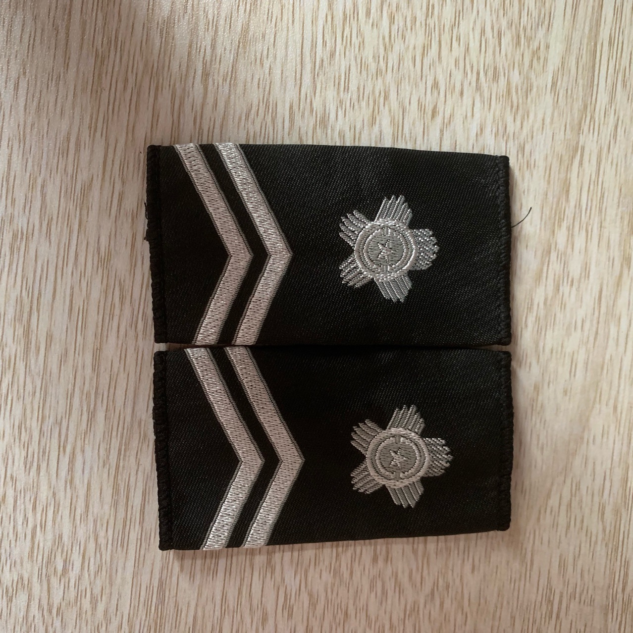 现货广东深圳保安肩章织唛安保执勤保卫护卫套肩量大从优可定做