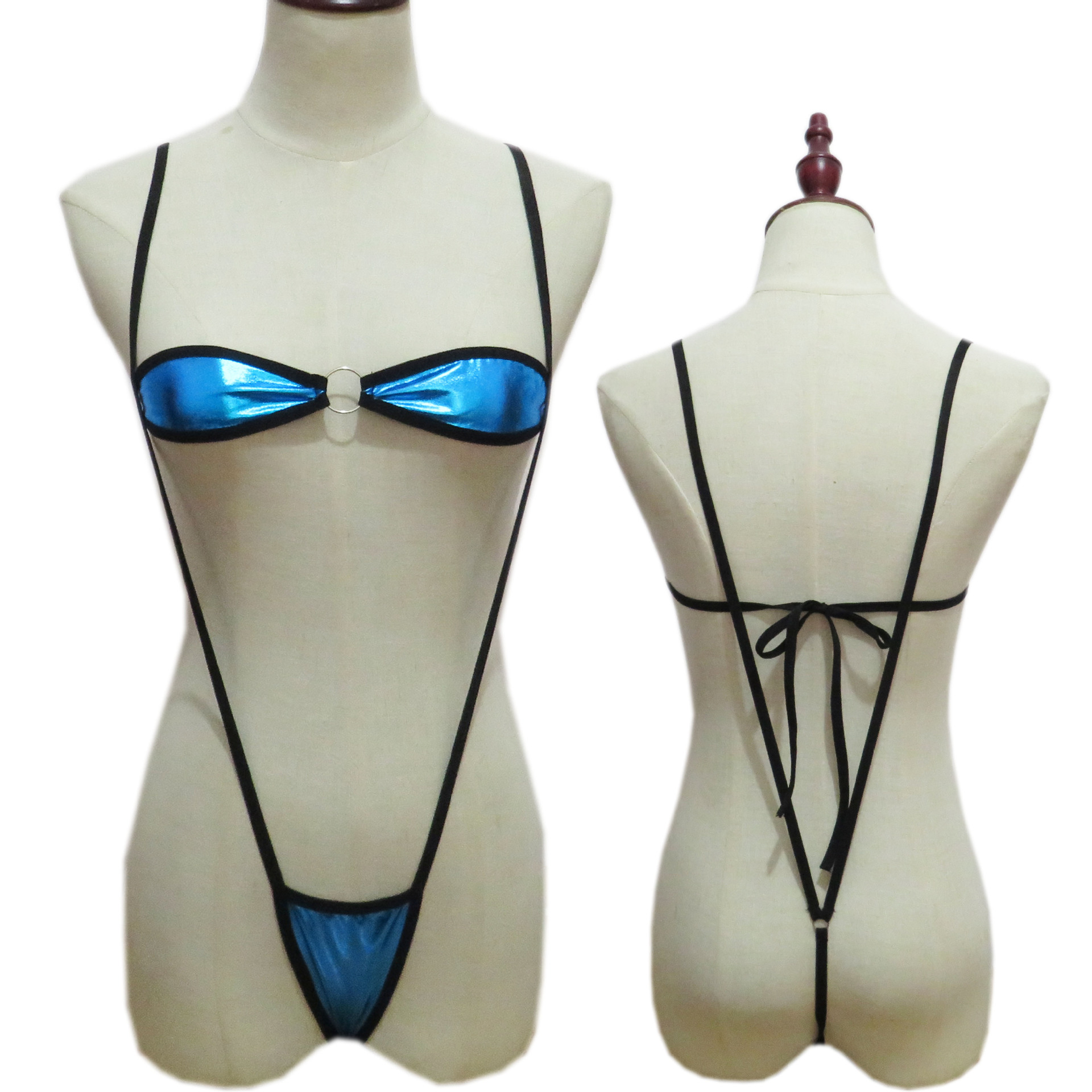 加工定制各种款式的三点式泳衣比基尼