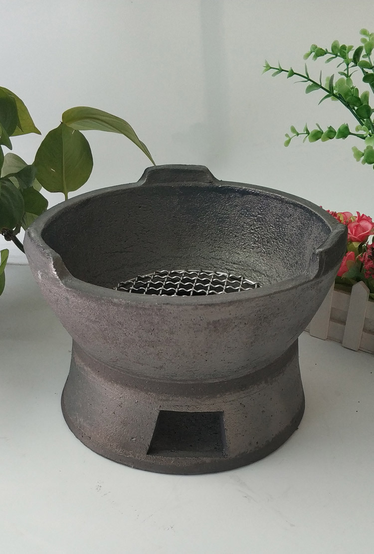 碳炉子港式木炭火锅煲打边炉黑砂炉小炭炉老式陶土家用室内烧烤炉