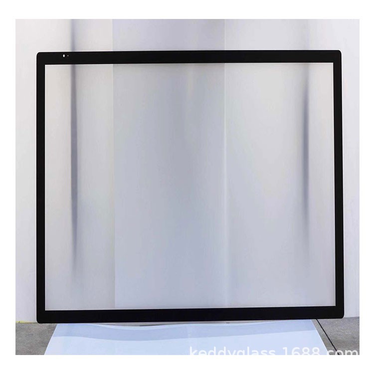 白色玻璃边框钢化玻璃边框开关玻璃框批发