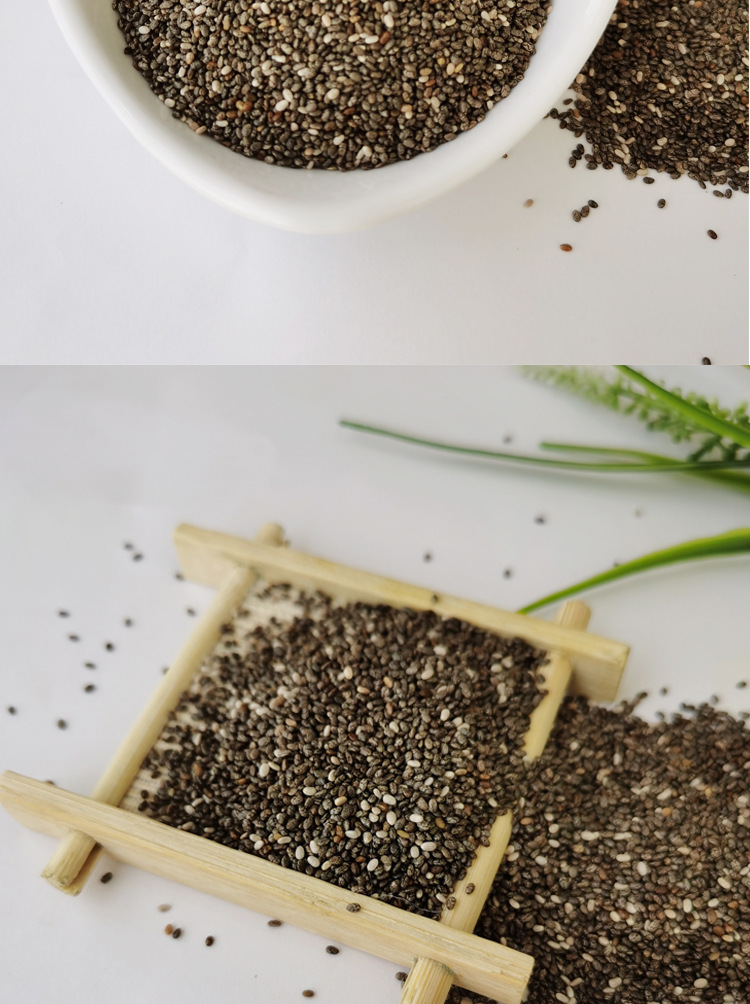 新鲜墨西哥进口奇亚籽350g奇异籽chia seed 一手货源资质齐全现货
