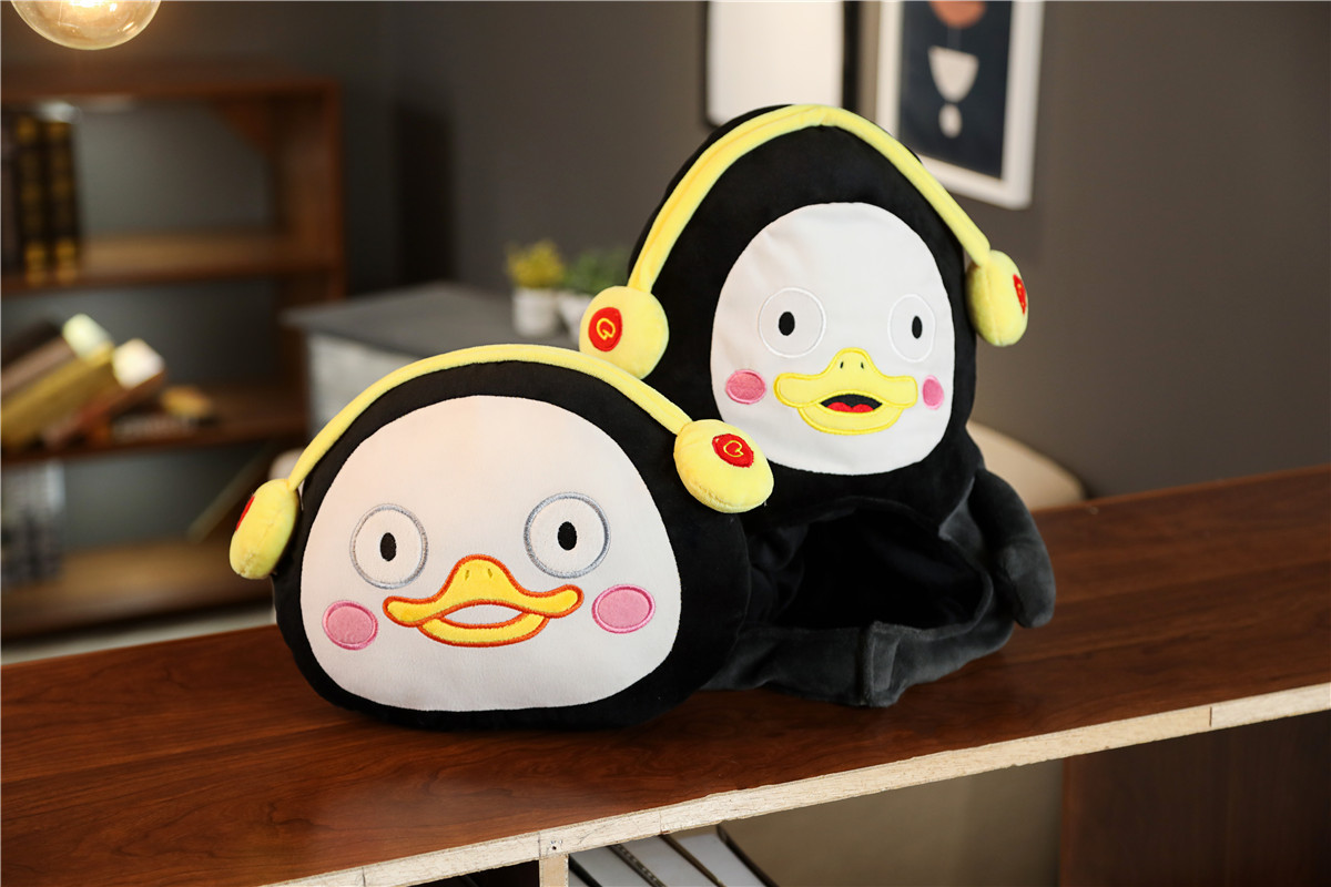 韩国卡通人物pengsoo企鹅玩偶毛绒娃娃 抱枕可爱萌节日礼物