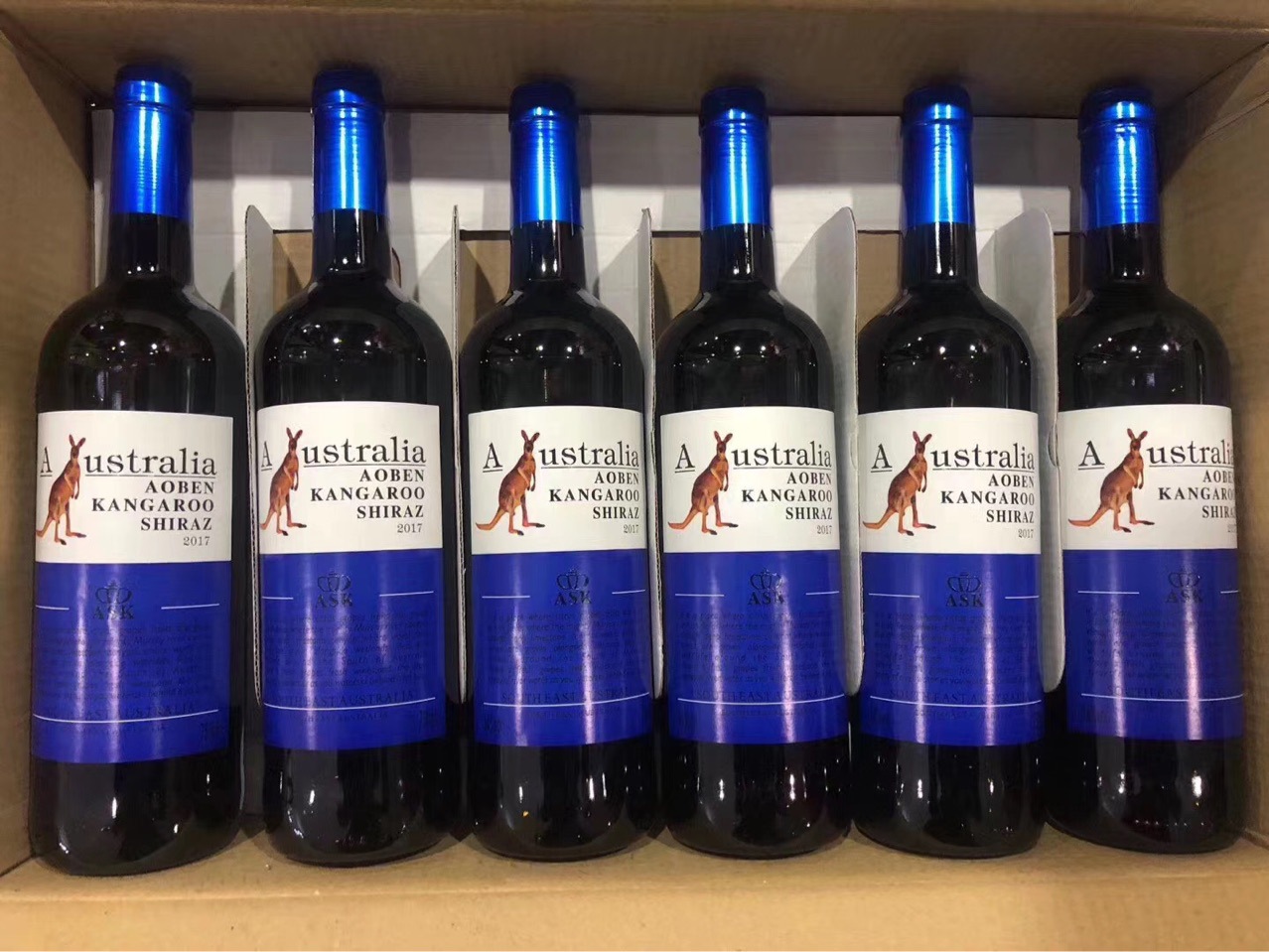 澳大利亚进口红酒,飞奔袋鼠干红葡萄酒,全国招商