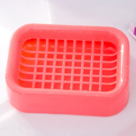 1074 Home Drain Soap Box Soap Box Grid Soap Holder Creative Plastic Soap Box Soap Box Washing Supplies