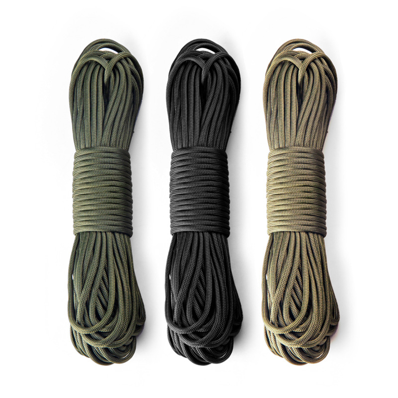 10芯伞绳线攀岩伞兵绳编织降落捆绑登山绳子户外绳耐磨