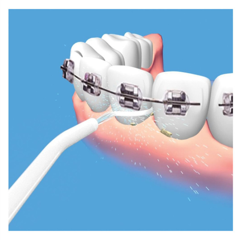 power floss洗牙器 冲牙器 口腔清洁器牙套假牙清洁器洁牙器家