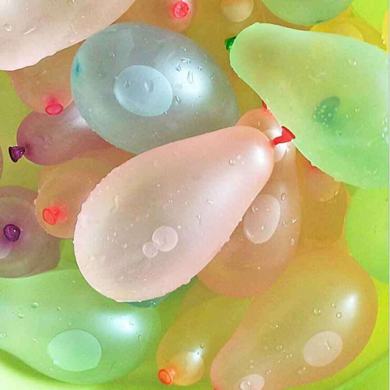水气球快速注水汽球批发魔术小水球打水仗儿童玩具自动封口水弹