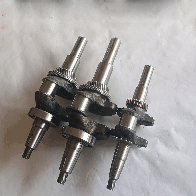 汽油机配件168170188190f曲轴水泵微耕机马路切割机曲轴