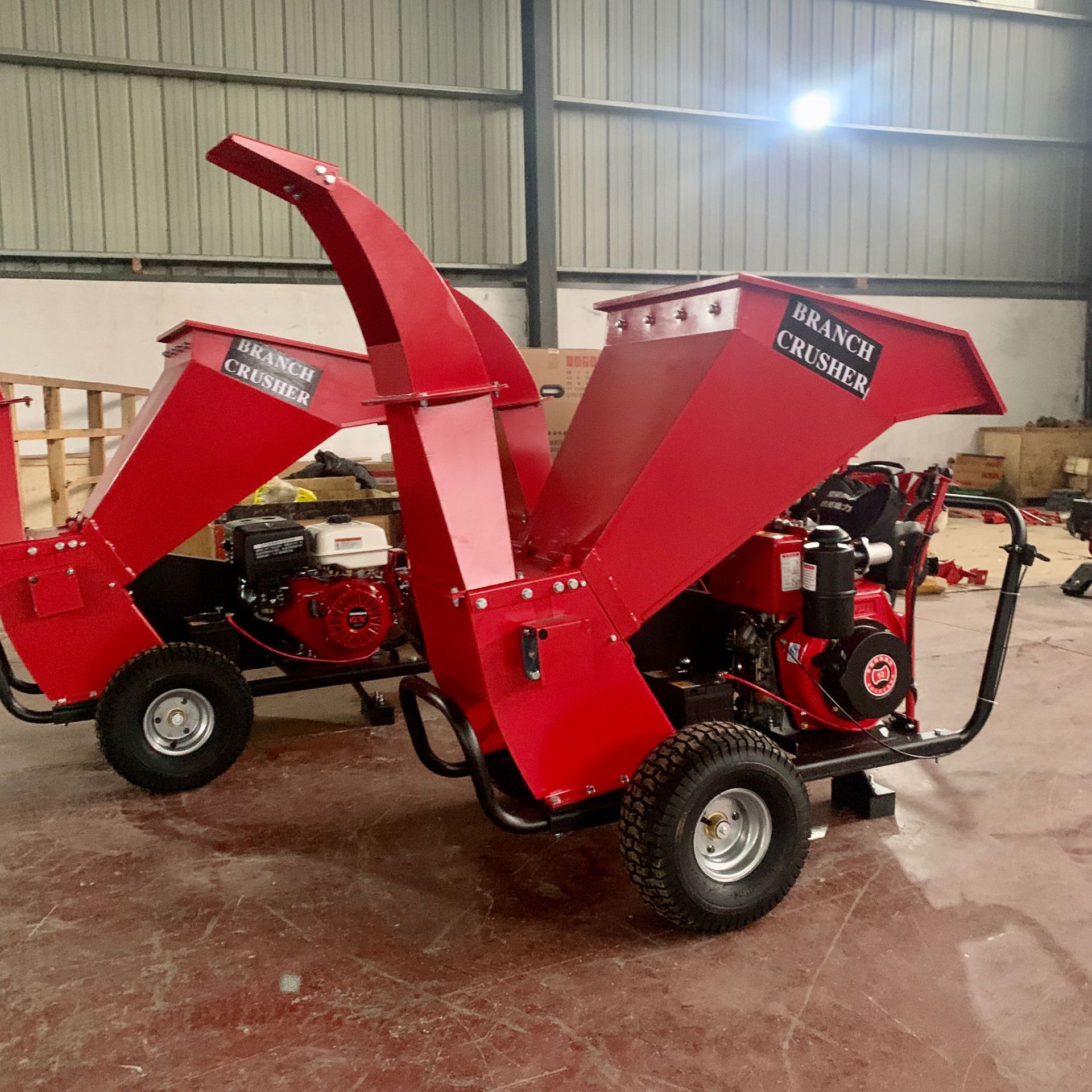 树枝粉碎机 多功能粉碎机 卧式树枝粉碎机